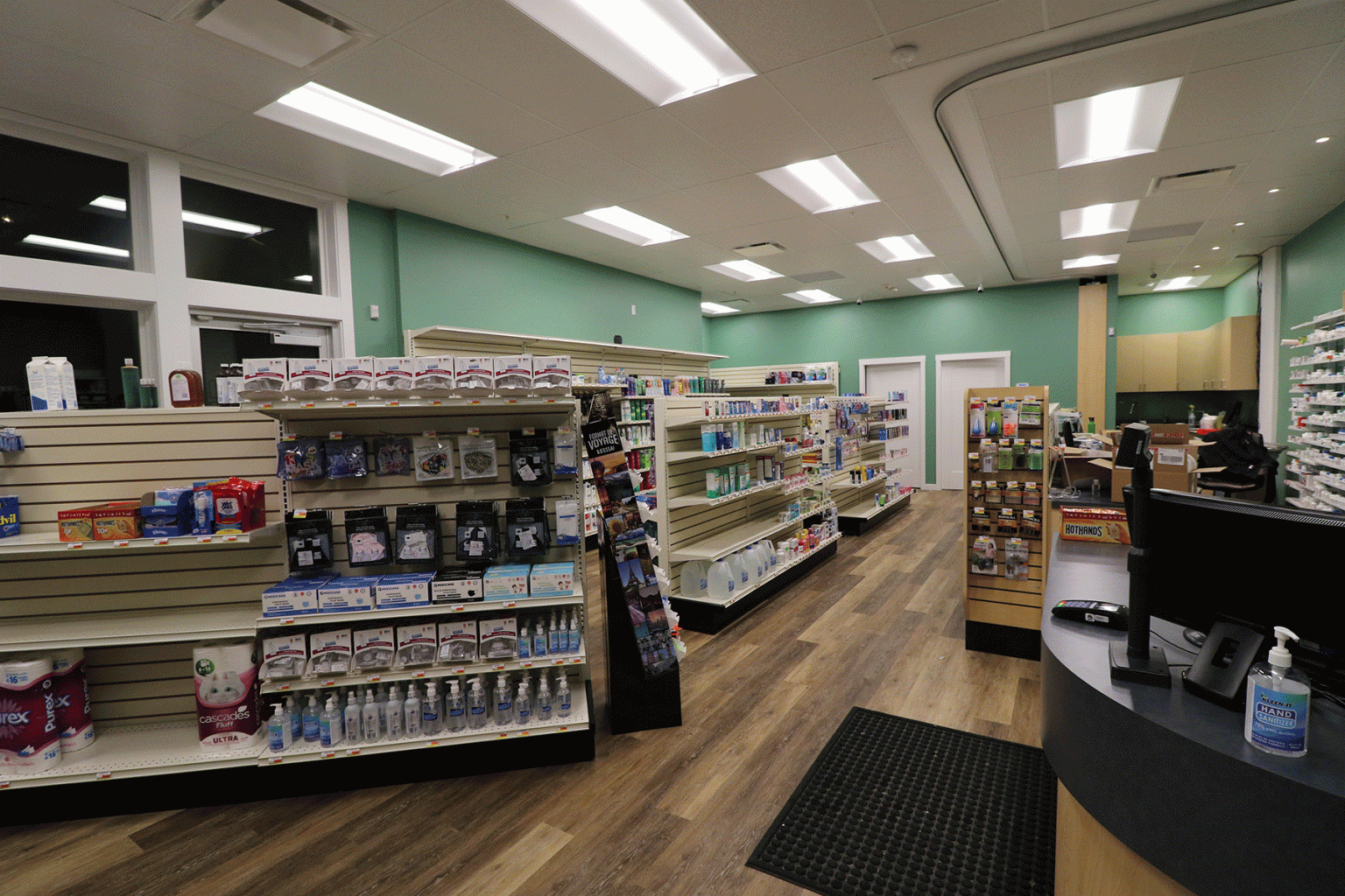 interior of pharmacy
