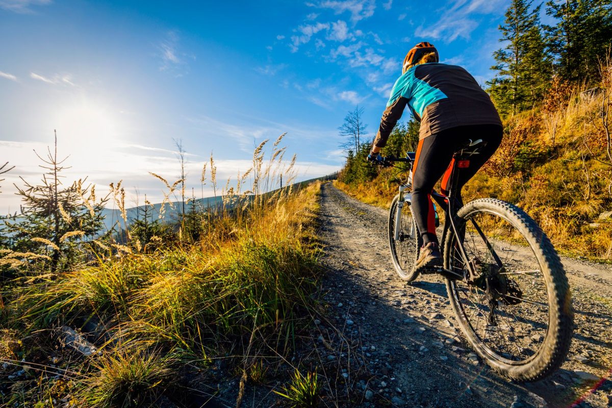 mountain biking