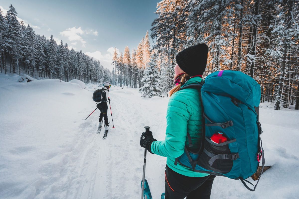 cross country skiing
