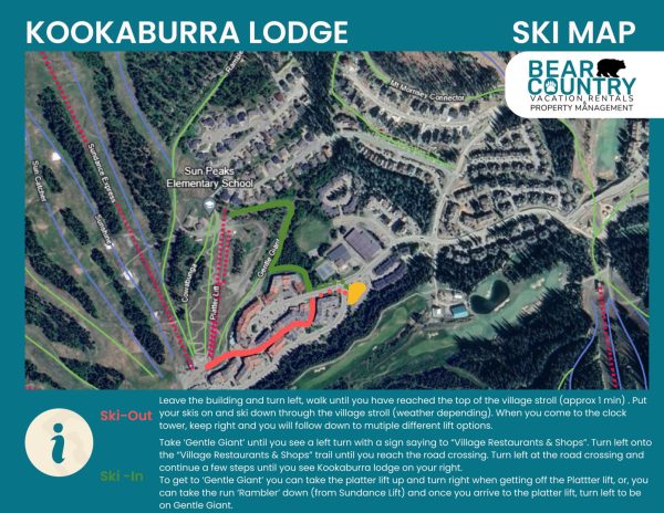 kookaburra ski map